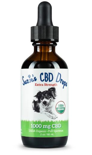 Suzie CBD Drops 1000mg 2 oz