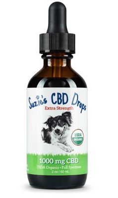 Suzie CBD Drops 1000mg 2 oz