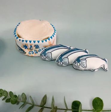 Moo - Fish Can Cat Toy