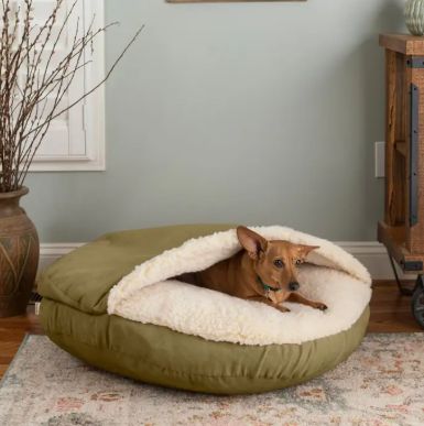Cozy Cave® Dog Bed | Heather Grey / Large