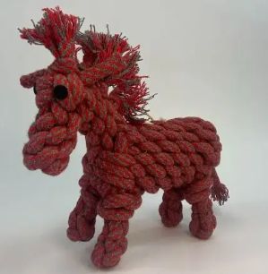 Rope Horse Dog Toy