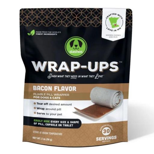 854585007851 2.1 oz Wrap Ups Bacon Cheeseburger Dog &amp; Cat Food