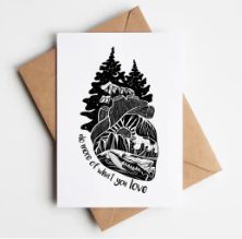 Do More of What You Love; Greeting Card