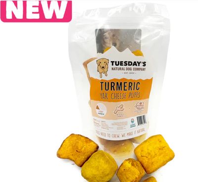 Turmeric Yak Cheese puffs