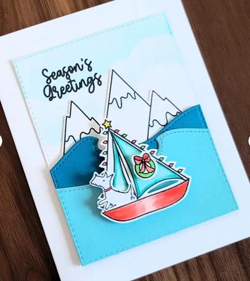 Season's Greetings Greeting Card