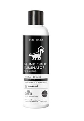 KIN+KIND SKUNK ODOR ELIMINATOR DOG &amp; CAT SHAMPOO 12OZ