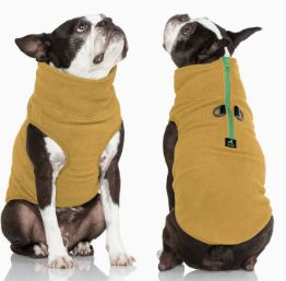 Gooby Full &amp; Half Zip-Up Fleece Vest