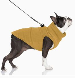 Gooby Full &amp; Half Zip-Up Fleece Vest