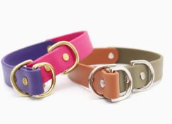 Waterproof Biothane Slip Dog Collar - Two Tone