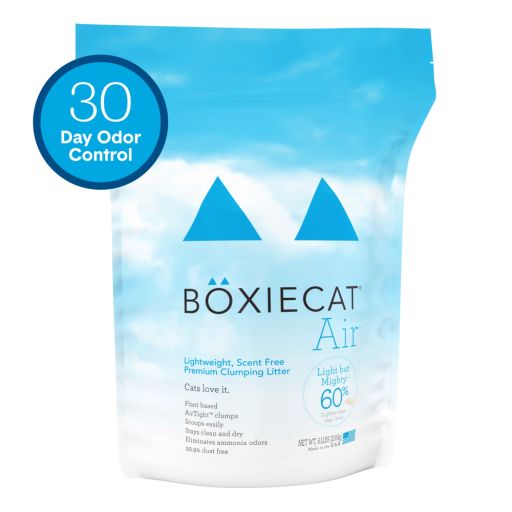 Boxiecat Air Lightweight  Scent Free  Premium Clumping Litter  6.5 lb.