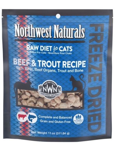 Cat Freeze Dried Nibbles Beef Trout