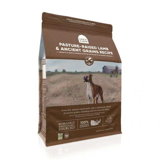 Open Farm Pasture-Raised Lamb &amp; Ancient Grains Dry Dog Food - 22 Lb Bag