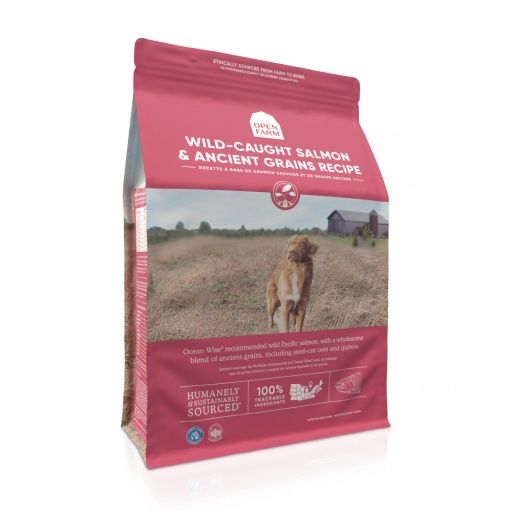 Open Farm Wild Caught Salmon &amp; Ancient Grains Dry Dog Food - 22 Lb Bag