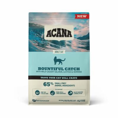 Bountiful Catch Salmon Catfish and Herring Dry Cat Food 4 Lbs.