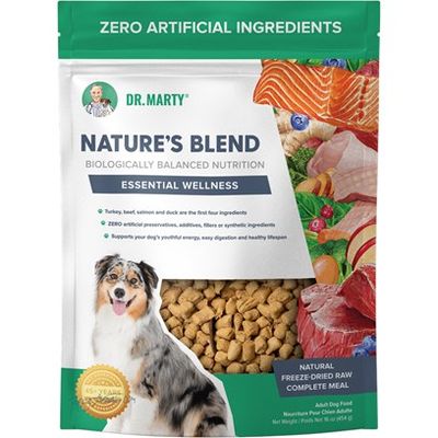 16-oz Dr. Marty Nature's Blend Freeze Dried Raw Dog Food