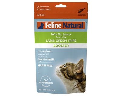 57589713 Freeze-Dried Booster Lamb Tripe Cat Treat - 2 oz