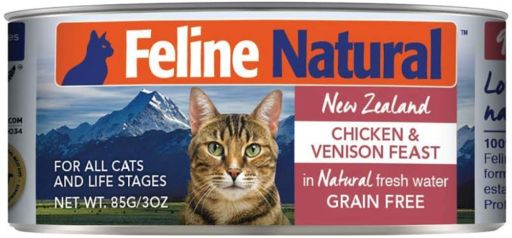 9421905950336 3 oz Feline Natural Grain Free Chicken Lamb Cat Food Pouch&amp;#44; 12 Piece
