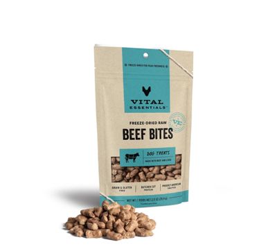 Freeze-Dried Beef Bites Dog Treats