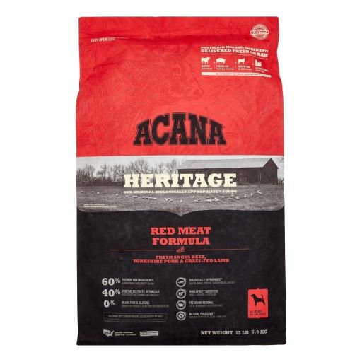 ACANA Red Meat Recipe Dry Dog Food - 13 Lb Bag