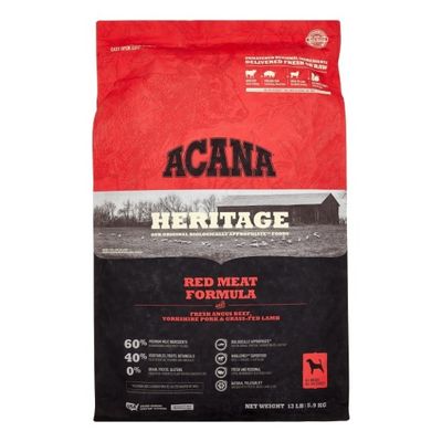 ACANA Red Meat Recipe Dry Dog Food - 13 Lb Bag
