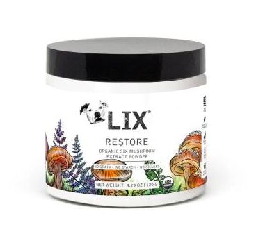 LIX RESTORE 6 MUSHROOM EXTRACT POWDER 4.23OZ