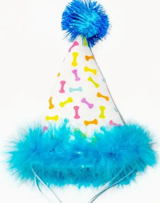 Multipet Party Hat Blue Small