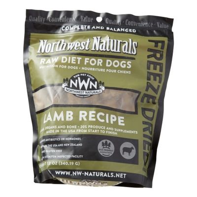 NW Naturals Nuggets Grain-Free Lamb Freeze Dried Dog Food, 12 Oz