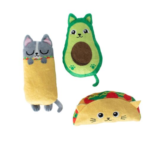 PetShop by Fringe Studio Kitty Cravings Cat Plush Toy Set - 3pc