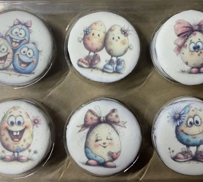 Eggstravaganza Tackle Box - Dog Treat, Hand-Frosted &amp; Printe