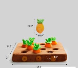 snuffle hunt - carrots