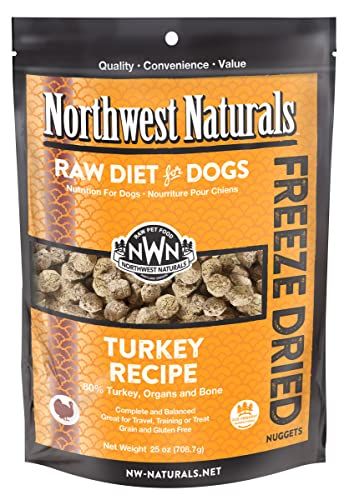 Northwest Naturals Turkey Freeze Dried Nuggets - Value Bag 25 Oz