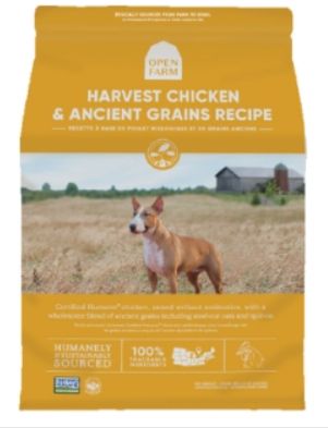 OPEN FARM DOG ANCIENT HARVEST CHICKEN 22LBS