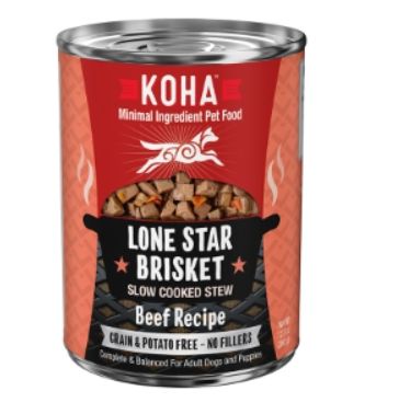 KOHA DOG GRAIN FREE LONE STAR STEW 12.7OZ