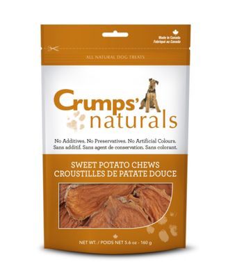 Crumps Naturals Dog Treats Sweet Potato Chews