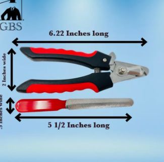 Pet Nail Trimmer and File