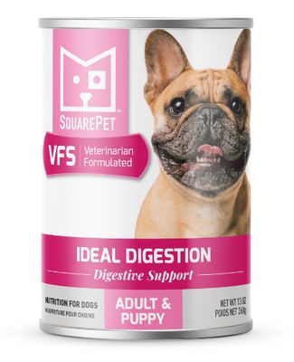 SQUAREPET VFS CANINE IDEAL DIGESTION FORMULA 12/13OZ