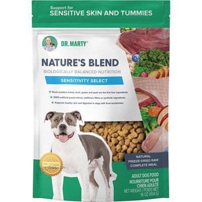 16-oz Dr Marty Nature's Blend Sensitivity Select Freeze Dried Raw Dog Food
