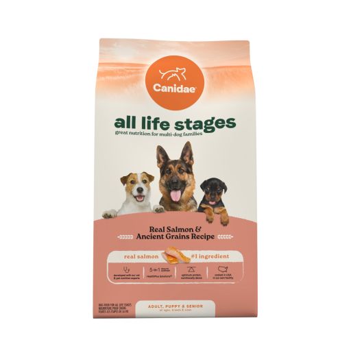 Canidae All Life Stages Real Salmon &amp; Ancient Grains Recipe Dry Dog Food 27 lbs.