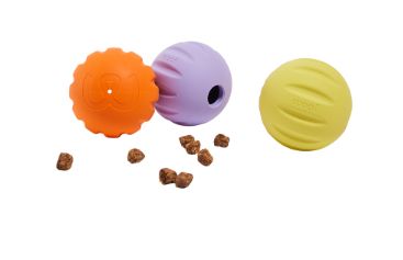 WOOF DOG FORAGER FLYBALL 3PK