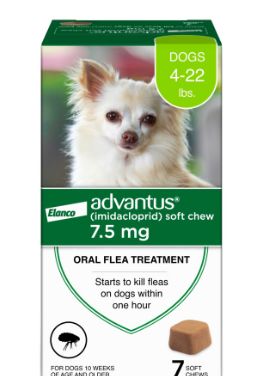 Elanco Advantus Chewable Flea Treatment for Dogs