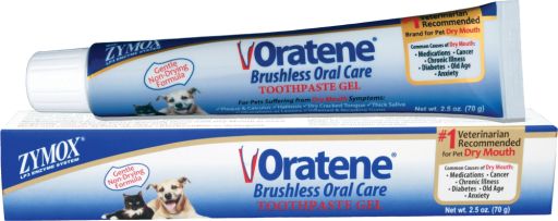 Zymox Oratene Enzymatic Dental Gel for Dogs and Cats - Advanced Oral Care Solution