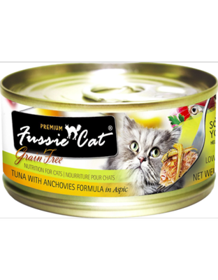 5.5 Oz Grain Free Tuna Wih Anchovie Cat Food