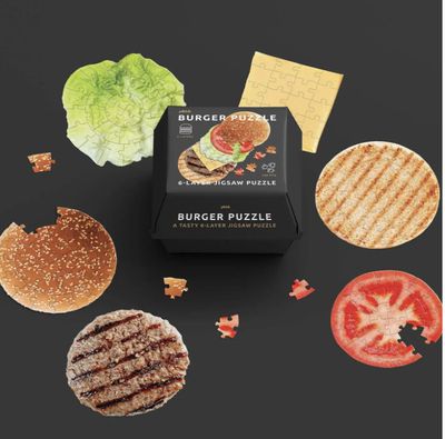 Hamburger jigsaw puzzle