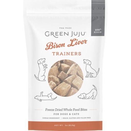 46351203 3 oz Trainer Bison Liver Dog Treat