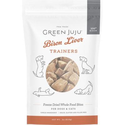 46351203 3 oz Trainer Bison Liver Dog Treat