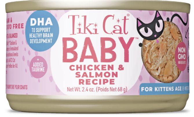 Baby chicken &amp; salmon