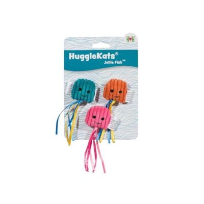 Huggle Hounds Cat Jellie Fish Allure Toy