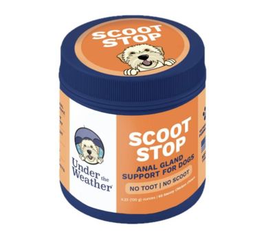 UNDER THE WEATHER DOG NO SCOOT NO TOOT SOFT CHEW 60CT