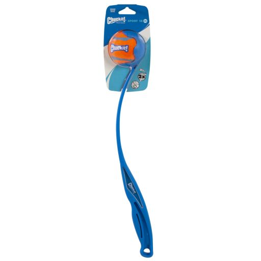 Chuckit Sport 18M Dog Ball Launcher  18  Length  Includes Medium Ball (2.5 ) For Dogs 20-60 Pounds