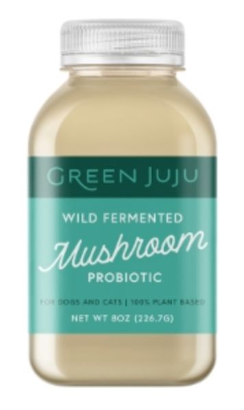 GREEN JUJU DOG &amp; CAT FROZEN GRAIN FREE WILD FERMENTED MUSHROOM PROBIOTIC 8OZ